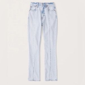 Abercrombie and Fitch High Rise Skinny Jean with Slits